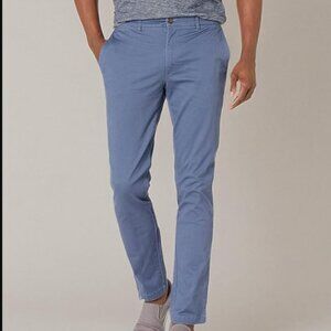 AmazonEssentials Skinny-Fit Washed Comfort Stretch Chino Pant, Denim, 32x30 NWT